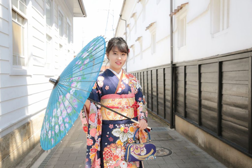 成人式前撮り写真